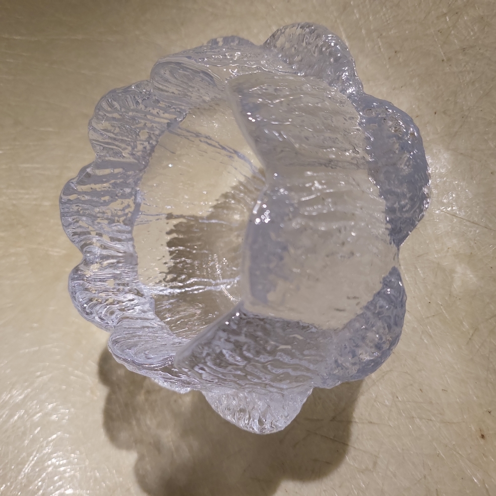 Holmegaard Akande Water Lily Motif Candle Holder Design Sidse Werner Swe… - Picture 8 of 8